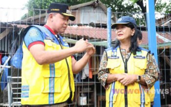 Wali Kota Bekasi–Wamen PU Tinjau Kalimati dan Jatibening Rawan Banjir