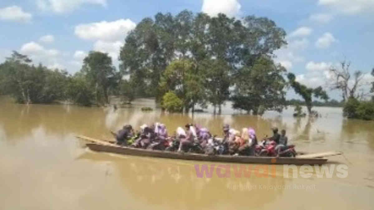 Jembatan Mangkrak Kali Pasir: Anak Sekolah Mendayung, Janji Politik Berlayar