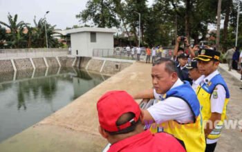 Bekasi Pasang Tameng Lawan Banjir, Polder Griya Bintara Diresmikan