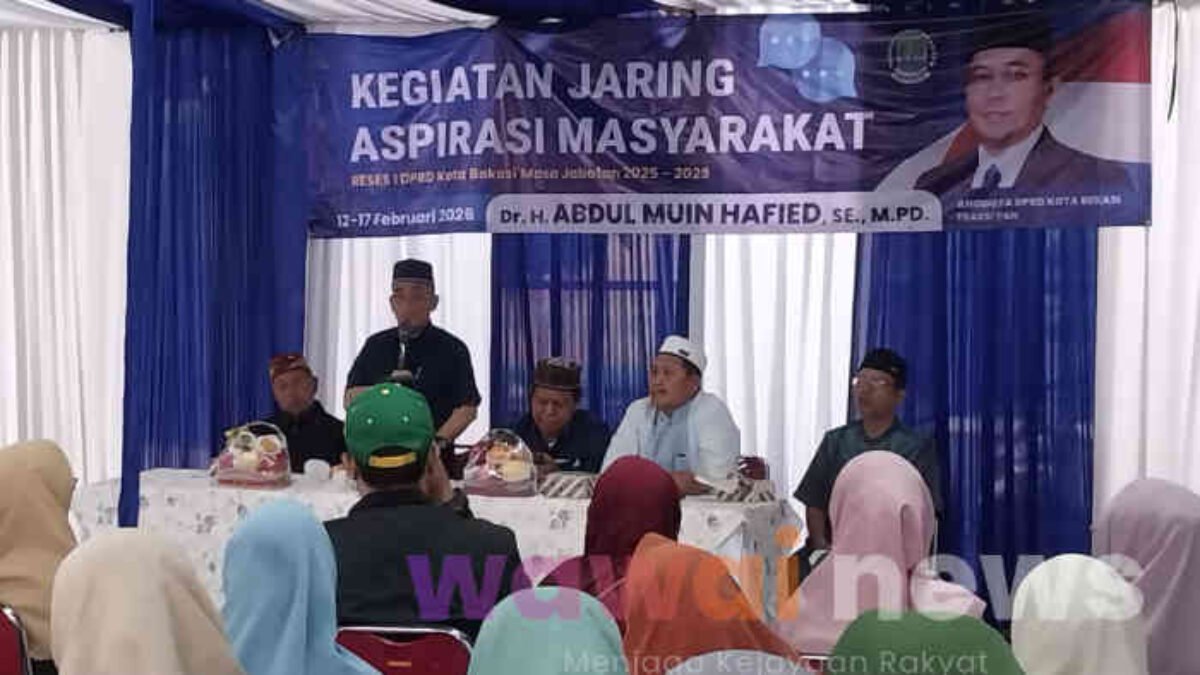 Reses Perdana 2026, Abdul Muin Serap Aspirasi Warga Bekasi Utara untuk RKPD 2027