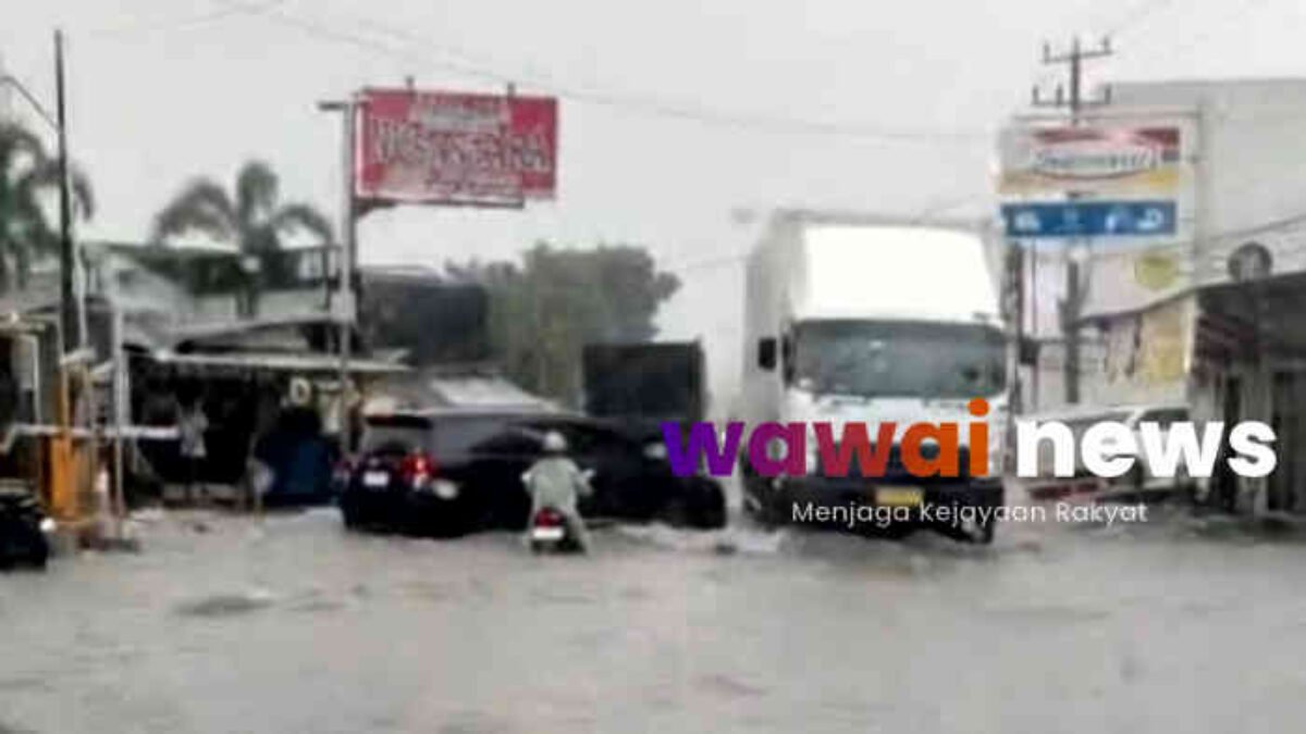 Rumah Sakit Terkepung Air, Banjir Lumpuhkan Akses RS Mitra Husada Pringsewu