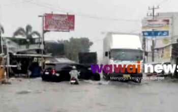 Rumah Sakit Terkepung Air, Banjir Lumpuhkan Akses RS Mitra Husada Pringsewu