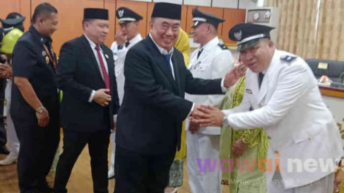Bupati Tanggamus Lantik 5 PAW Kepala Pekon, Sinyal Gaspol Pelayanan Desa