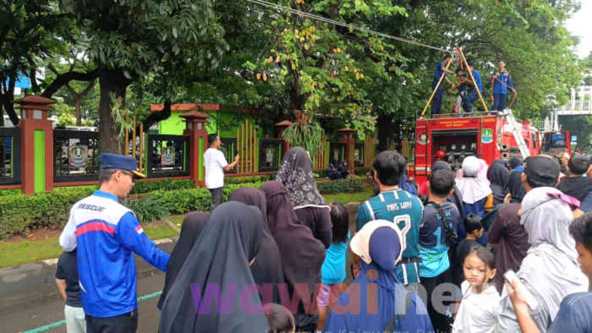 Damkar Bekasi Sulap CFD Jadi Sekolah Tanggap Darurat