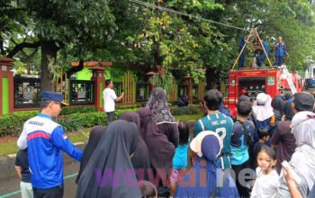Damkar Bekasi Sulap CFD Jadi Sekolah Tanggap Darurat