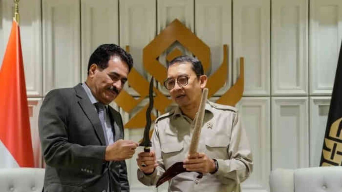 Fadli Zon–Dubesi Yaman Bahas Diplomasi Budaya, Bidik Kerja Sama Seni hingga UNESCO