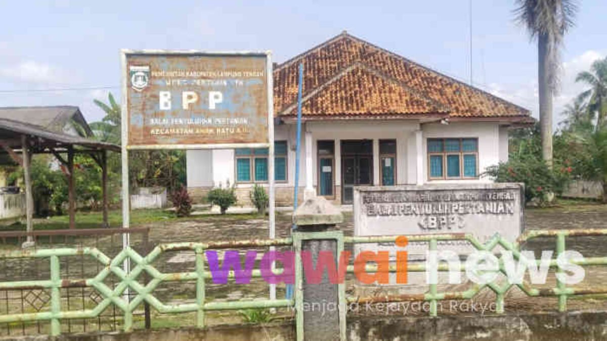 Sunyi Tanpa Penyuluh, Kantor BPP Anak Ratu Aji Dipertanyakan