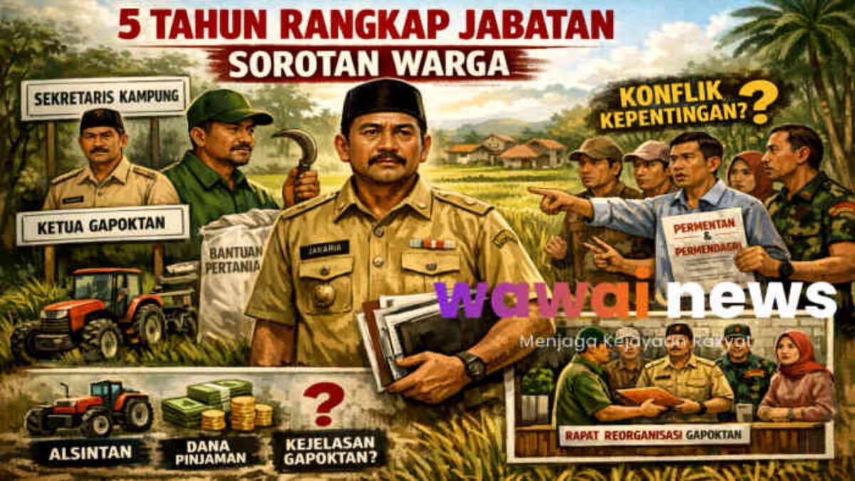 Lima Tahun Rangkap Jabatan, Sekretaris Kampung Bandar Putih Tua Disorot