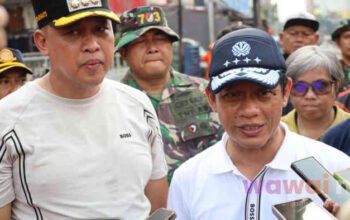 Menteri LH dan Wali Kota Bekasi Korve Juanda-Pasar Baru