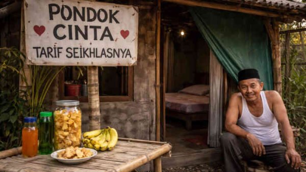 Pondok Cinta “Seikhlasnya” di Gadingrejo: Rp50 Ribu Minimal, Plus Bonus Keripik & Mandi Kembang Jumat Kliwon
