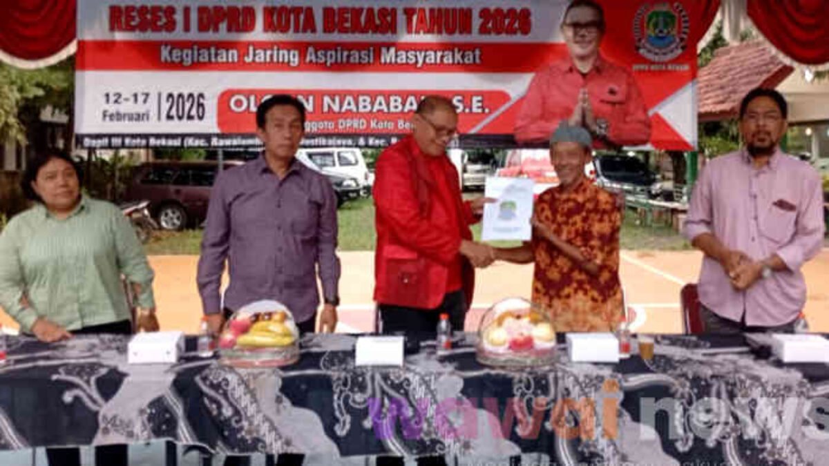 Reses Oloan Nababan di Sepanjang Jaya Diserbu 100 Warga, 21 Aspirasi Mengalir