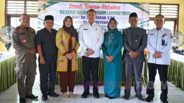 Sekda Lamtim Lantik Dua Plt Camat, Tancap Gas Perkuat Pelayanan