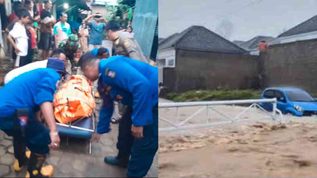 Banjir Maut di Bandar Lampung, Bocah 10 Tahun Tewas Terseret Arus