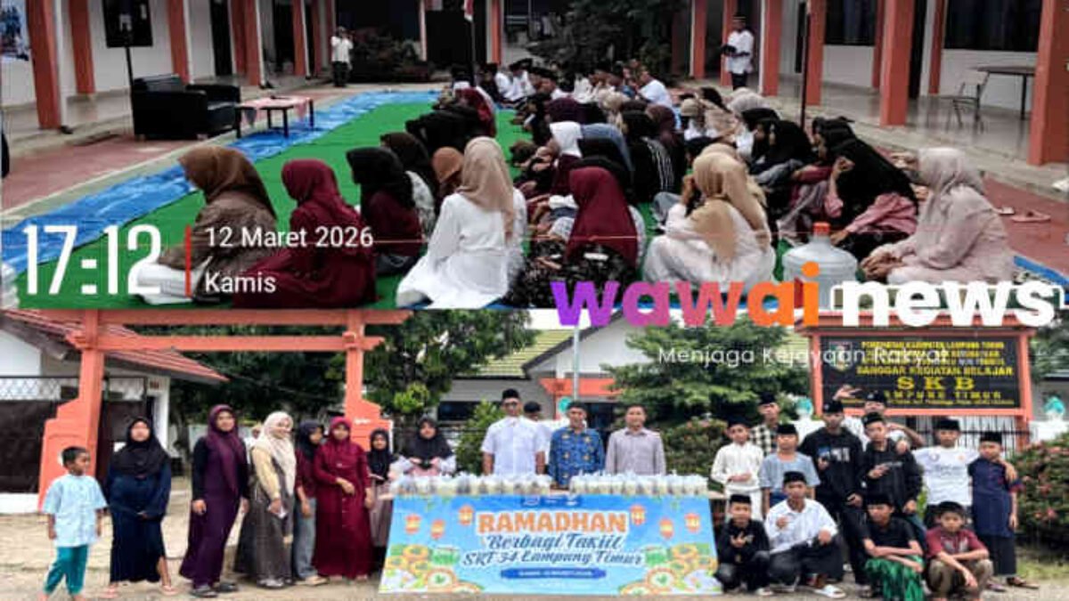 Buka Bersama Penuh Kebersamaan, Keluarga Besar SR 34 Lampung Timur Pererat Silaturahmi