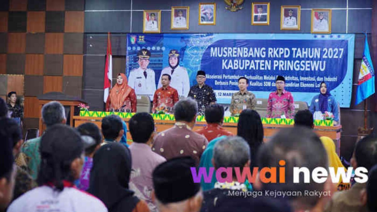 Musrenbang RKPD Pringsewu 2027 Dihadiri Gubernur Lampung, Percepatan Pembangunan Jadi Fokus