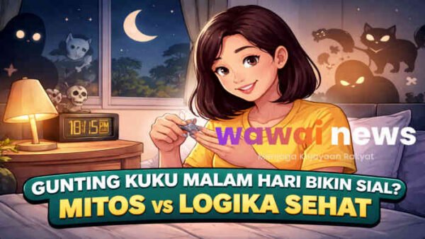 Gunting Kuku Malam Hari Bikin Sial? Mitos Lama vs Logika Sehat, Jangan Sampai Hidup Dikendalikan “Katanya”
