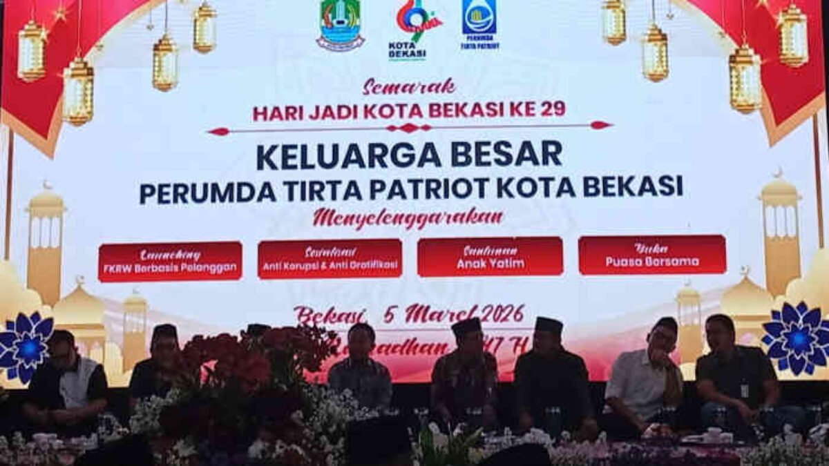Tirta Patriot Gratiskan Sambungan Air 2026, Hapus Denda Tunggakan dan Bentuk Forum RW Pelanggan