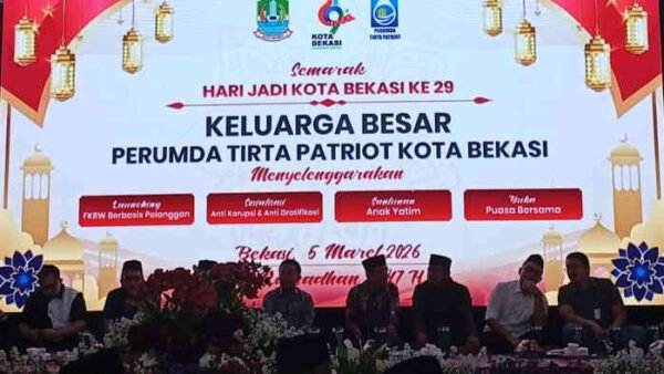 Tirta Patriot Gratiskan Sambungan Air 2026, Hapus Denda Tunggakan dan Bentuk Forum RW Pelanggan