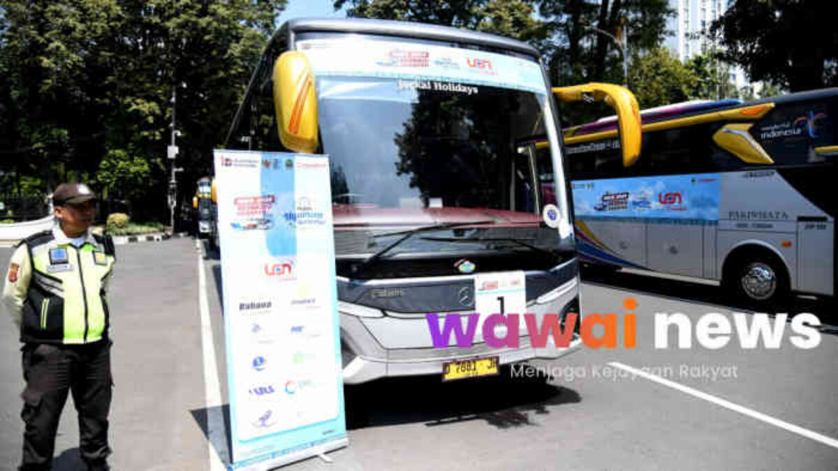 Wagub Jabar Lepas 950 Pemudik Gratis, Tekan Risiko Kecelakaan