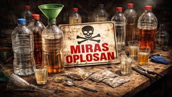 4 Warga Lampung Timur Tewas Usai Pesta Miras Oplosan