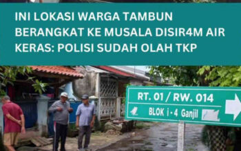 Teror Air Keras di Bekasi: Warga Diserang Saat Menuju Ibadah, Pelaku Diduga Terencana