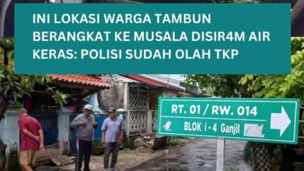 Teror Air Keras di Bekasi: Warga Diserang Saat Menuju Ibadah, Pelaku Diduga Terencana