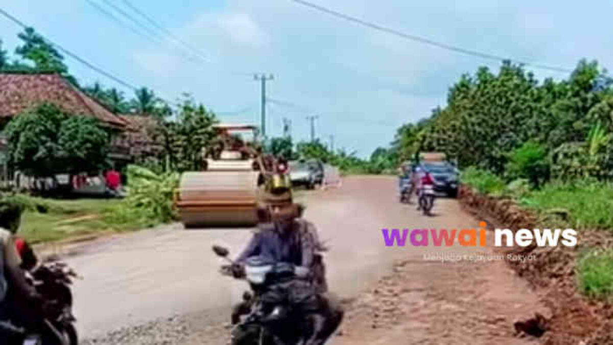 Jalan Jabung-Labuhan Maringgai Rp38,5 M Dimulai, Pejabat Lampung Timur Justru Absen