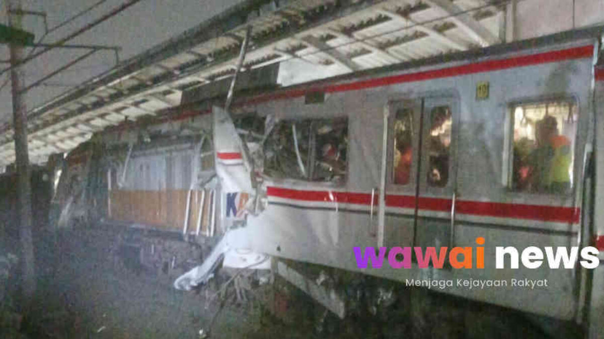 Diduga Taksi Listrik Mogok di Rel Picu Tabrakan Beruntun KRL dan Argo Bromo Anggrek, Jalur Lumpuh Total