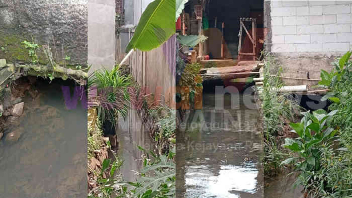 Banjir Mengintai di Jatimelati, Aliran Kali Baru di Hankam “Tersumbat Bangunan”