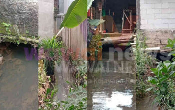 Banjir Mengintai di Jatimelati, Aliran Kali Baru di Hankam “Tersumbat Bangunan”