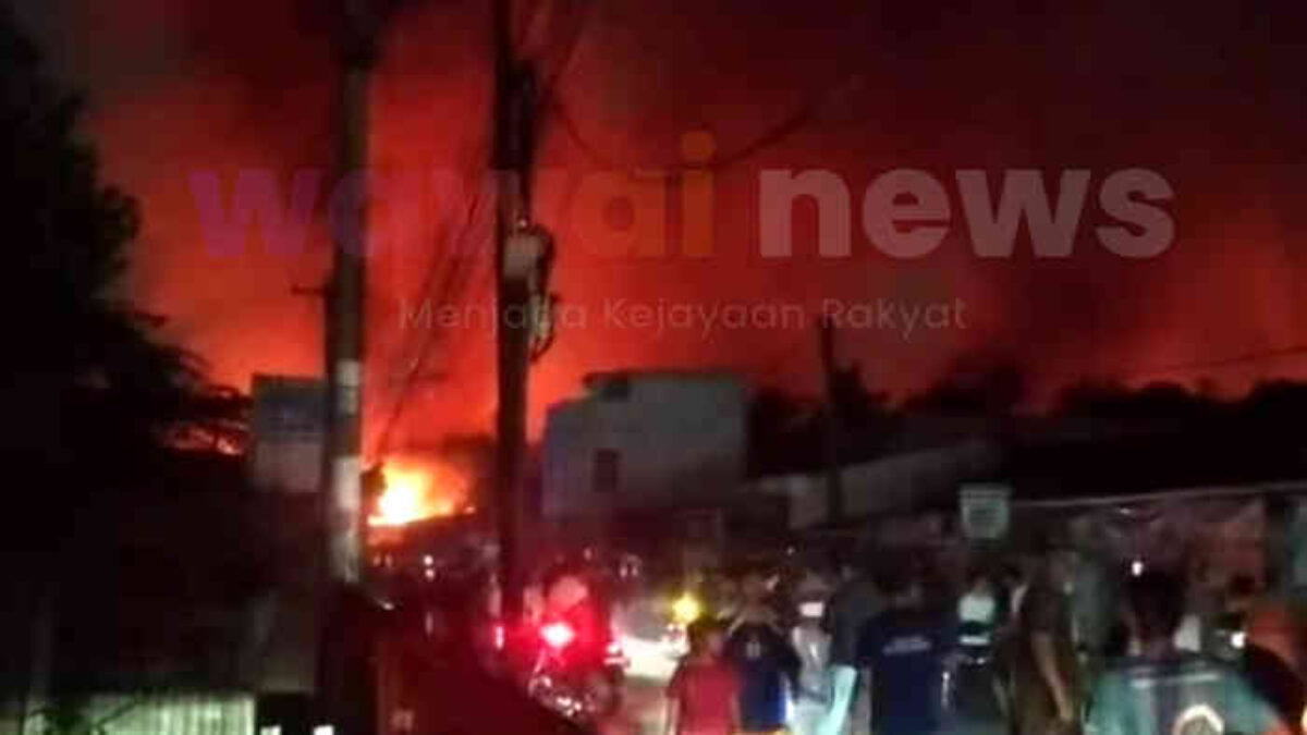 Ledakan SPBE Cimuning Mengguncang Bekasi: Api Membumbung, Warga Panik Berlarian