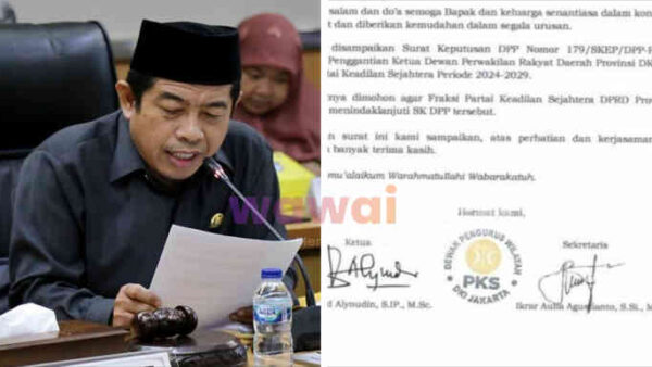Kursi Ketua DPRD DKI Digoyang! PKS Dikabarkan Copot Khoirudin, Suhud Alynudin Disiapkan Jadi Pengganti