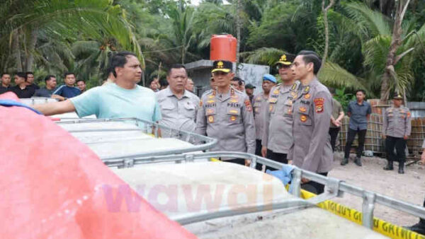 Polisi Bongkar Gudang Solar Ilegal di Pesawaran, 203 Ribu Liter Disita