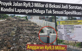 Rp9,3 Miliar untuk Jalan ‘Bolong’? Proyek SS Rawa Baru Disorot, LSM: Pengawasnya ke Mana?”