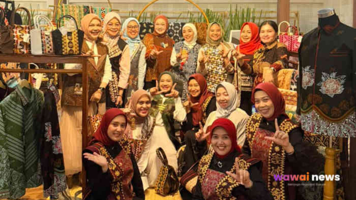 Asri Tapis Bersinar di Persit Bisa 2, Warisan Benang Emas Lampung Curi Perhatian Nasional