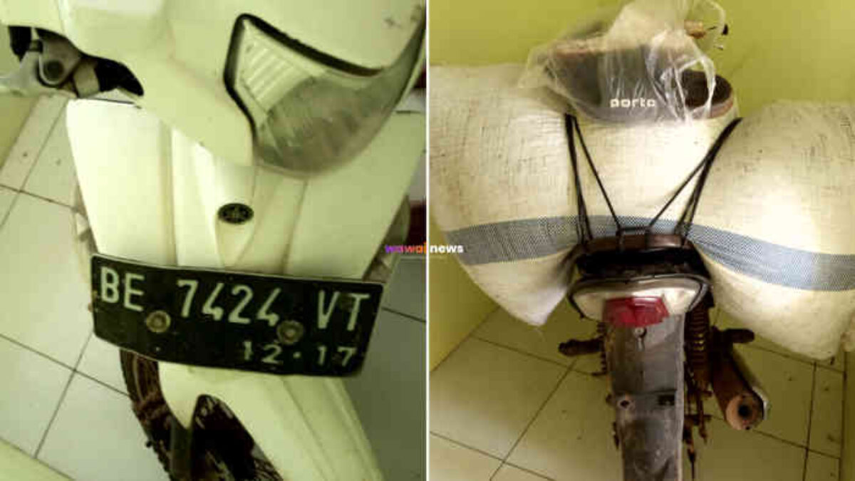 Dikejar Polisi Saat Bawa Kopi, Dua Pria di Ulu Belu Kabur Tinggalkan Motor dan Sandal