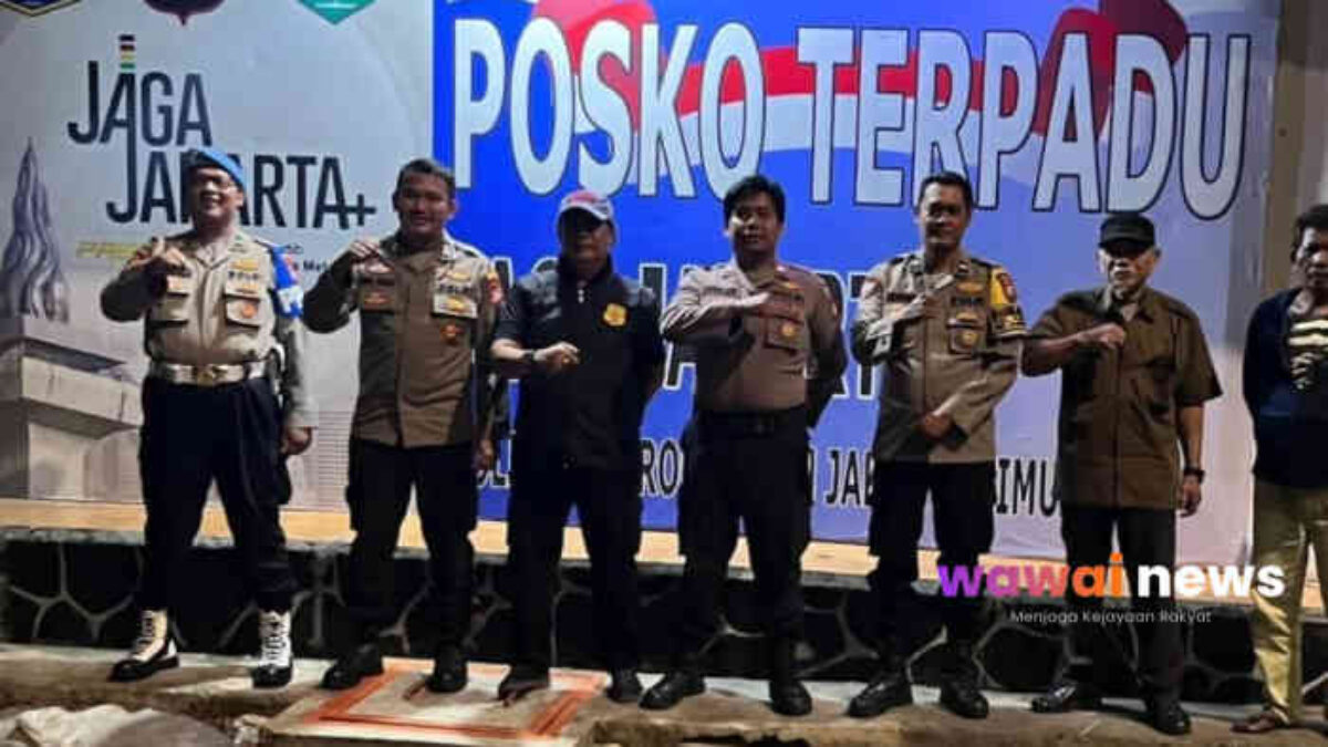 Jakarta Timur Siaga! Polisi Dirikan Posko Anti Tawuran dan Begal di Duren Sawit