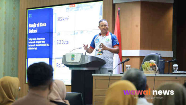 Bekasi Siap Tinggalkan Era “Kota Langganan Banjir”, Tri Adhianto Dorong Konsep Zero Runoff dan Aplikasi SERAP