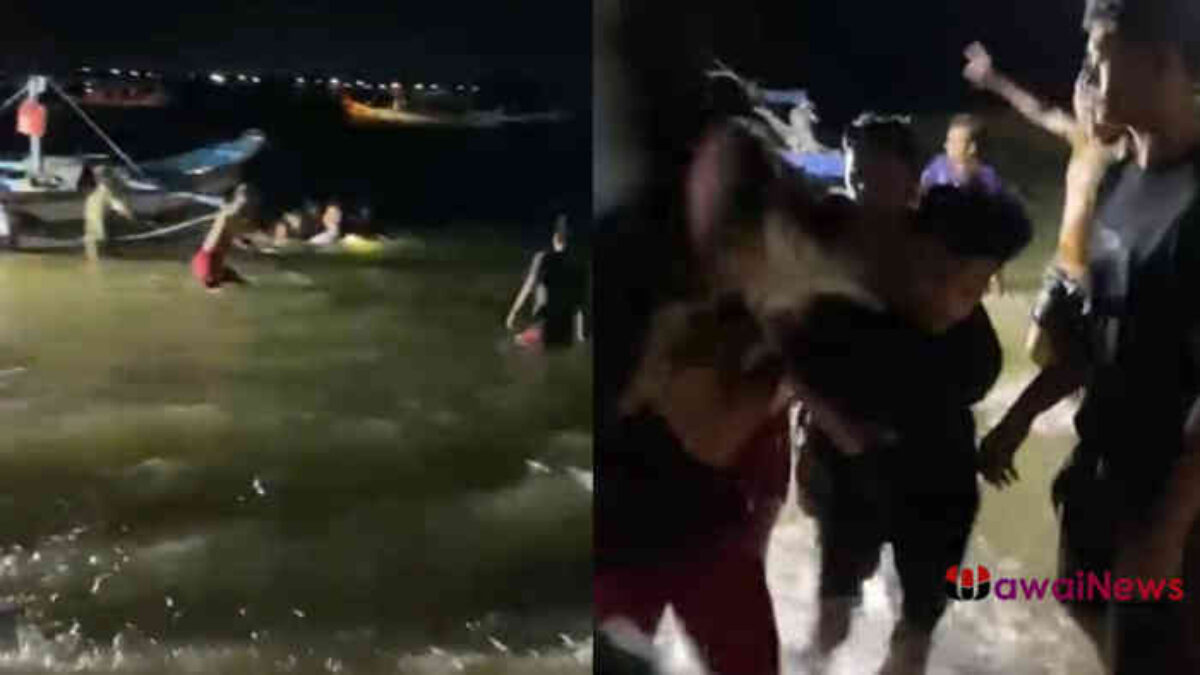 Ombak Maut Pantai Labuhan! Dua Pelajar Tewas Terseret Arus Saat Liburan di Lampung Selatan