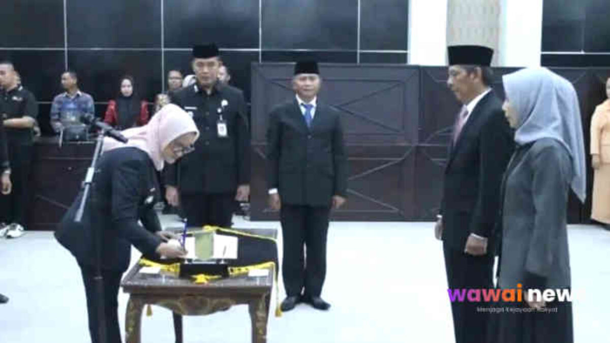 Perombakan Perdana Era Ela-Azwar, Ini Daftar 14 Pejabat Strategis Lampung Timur Dilantik