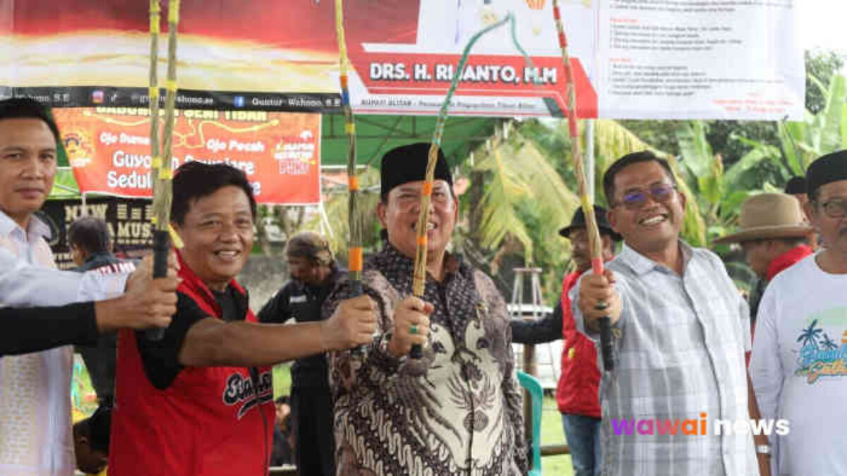 Cambuk Demi Hujan, Bukan Demi Konten! Tradisi Tiban “Badak Lampung” Menggila di Lampung Timur