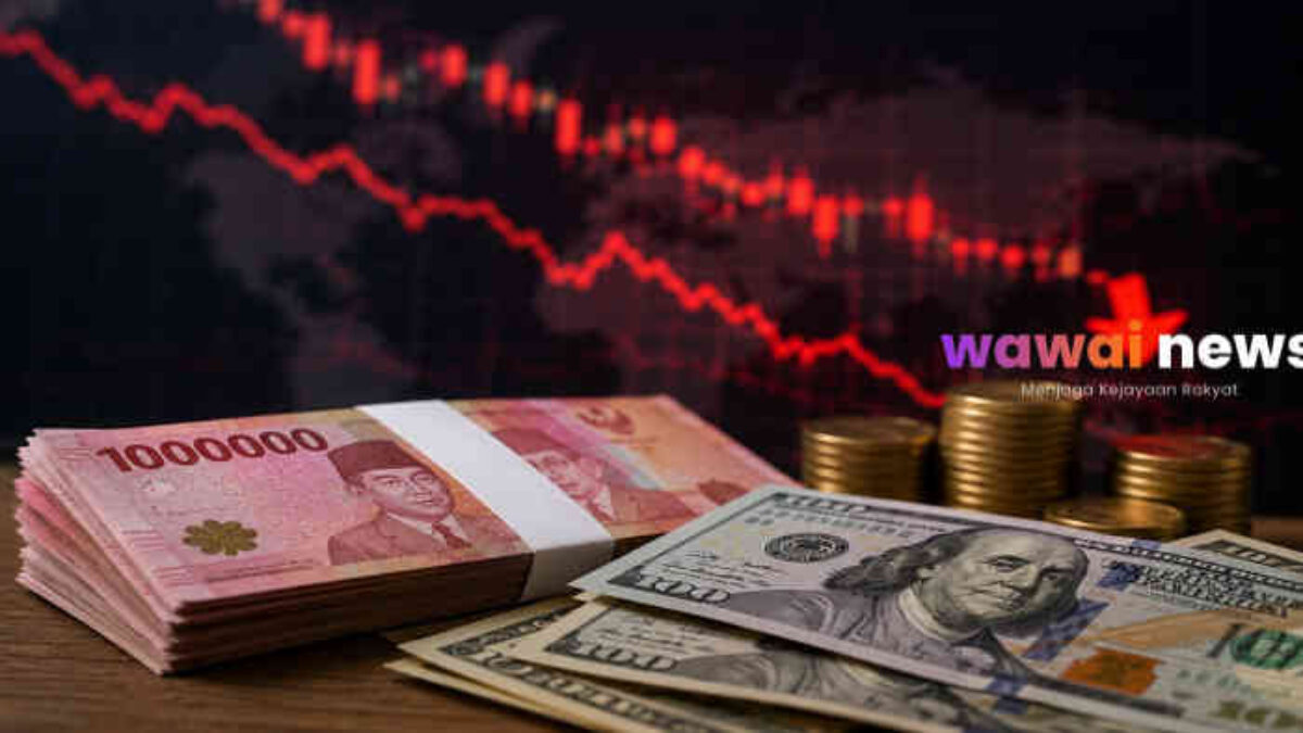 Rupiah Tersungkur, IHSG Terjungkal! Senin Kelabu Bikin Investor Garuk-Garuk Kepala, Dolar Makin Perkasa