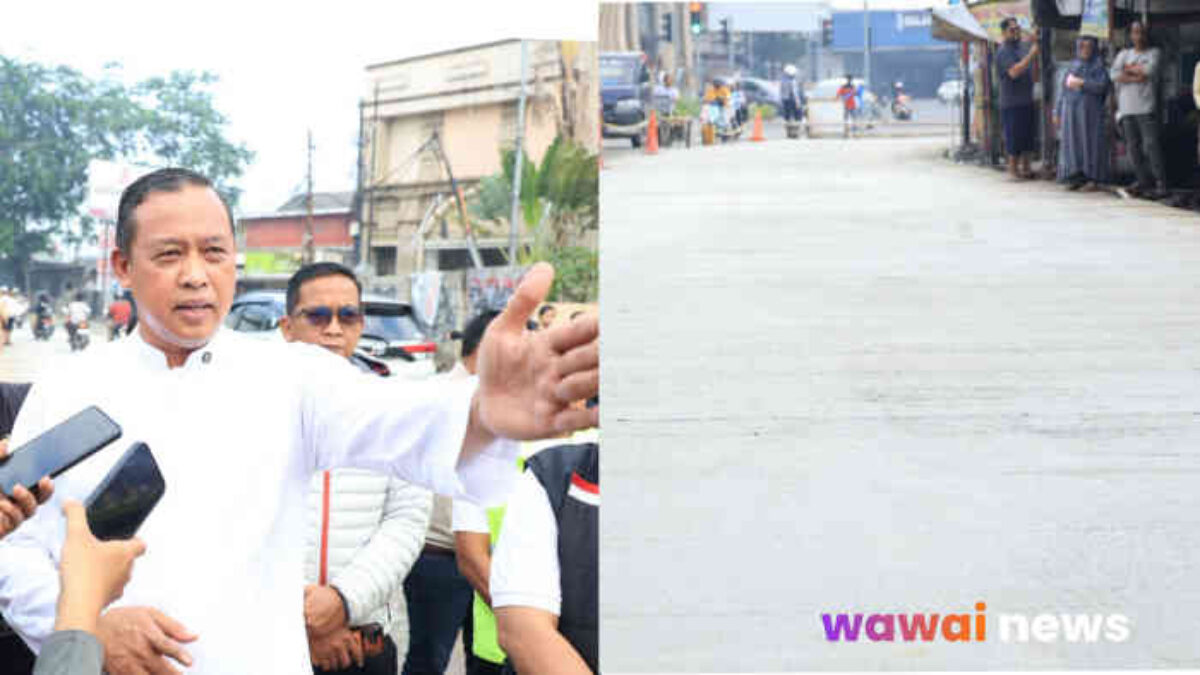 Tri Adhianto Resmikan Jalan Raya Pekayon, Benahi Drainase hingga Tertibkan Bangunan Bermasalah