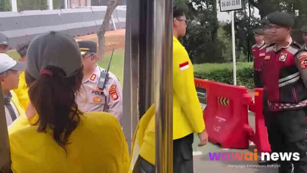 Ketegangan di Jalan: Polisi Hadang Massa UI, Bundaran HI Dinyatakan Terlarang untuk Demo