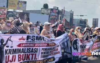 Demo Tolak Jokowi di Bandar Lampung Memanas, Massa Soroti Ekonomi, HAM hingga Polemik Ijazah
