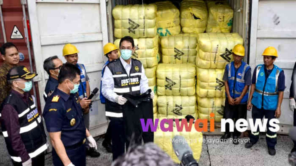 43 Kontainer Ballpress Rp37,5 Miliar Disergap! Pemerintah Gempur ‘Sampah Impor’ yang Ancam Industri Tekstil RI
