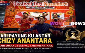 CHIZY ANANTARA Raih Juara 2 Festival Tari Nusantara, Siap Harumkan Nama Kabupaten Bekasi di Tingkat Provinsi
