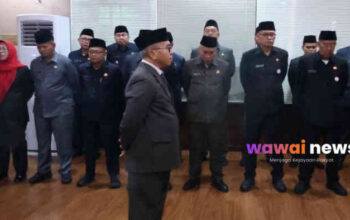 Kursi Diskominfostandi, Disdik dan Asisten Daerah Masih Diperebutkan, Pemkot Bekasi Lantik Satu Pejabat