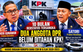 Kasus CSR BI-OJK Jalan di Tempat? Dua Tersangka Anggota DPR Belum Juga Masuk Rumah Tahanan