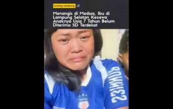 Bikin Miris, Ibu di Lampung Selatan Nangis di Medsos: Anak Usia 7 Tahun Ditolak SD Terdekat, Pendidikan Gratis Tinggal Slogan?